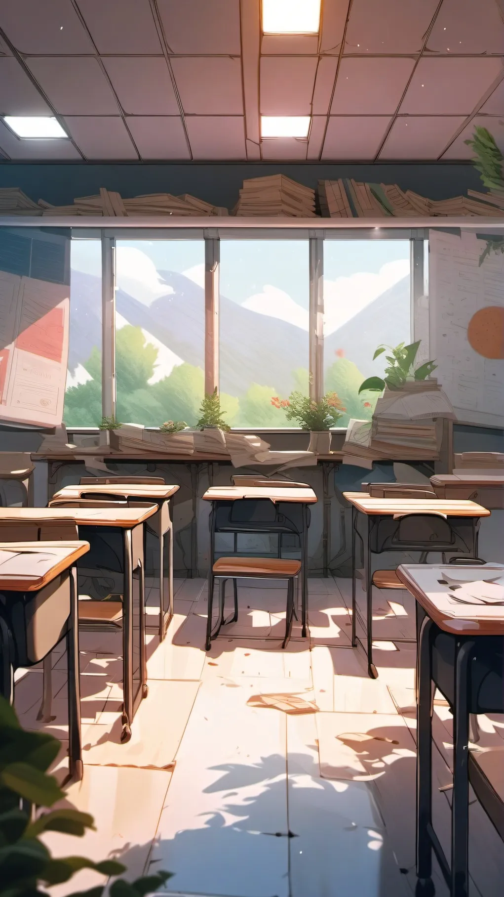 ai character: (Your new class?) background