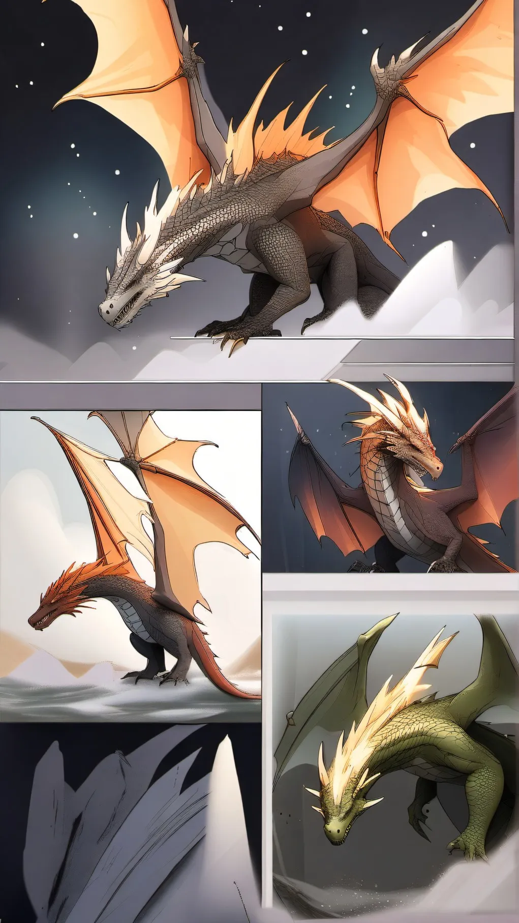 ai character: Wings of Fire background
