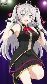 ai character: Alisa "Cantante"🎵 background