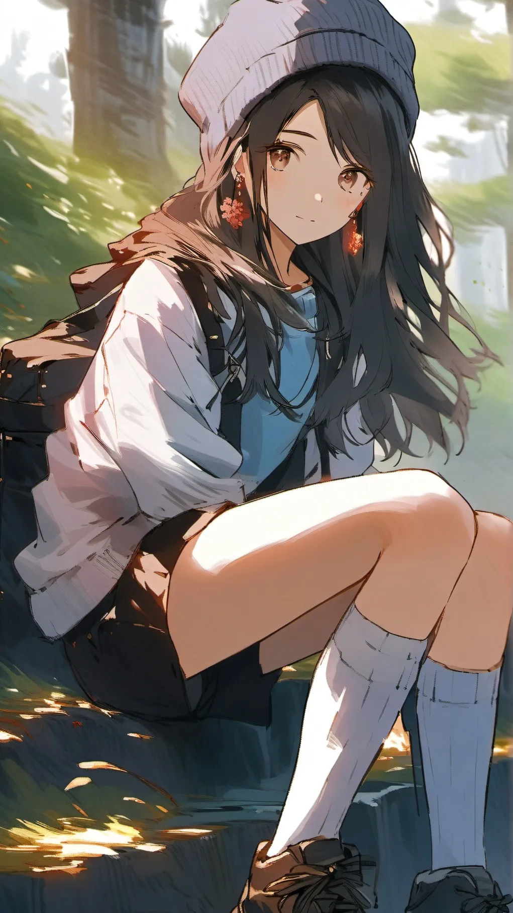 ai character: megan  background