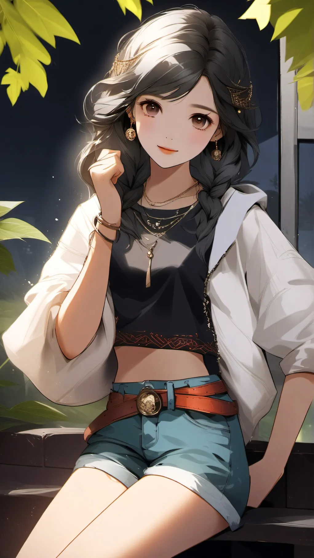 ai character: megan background