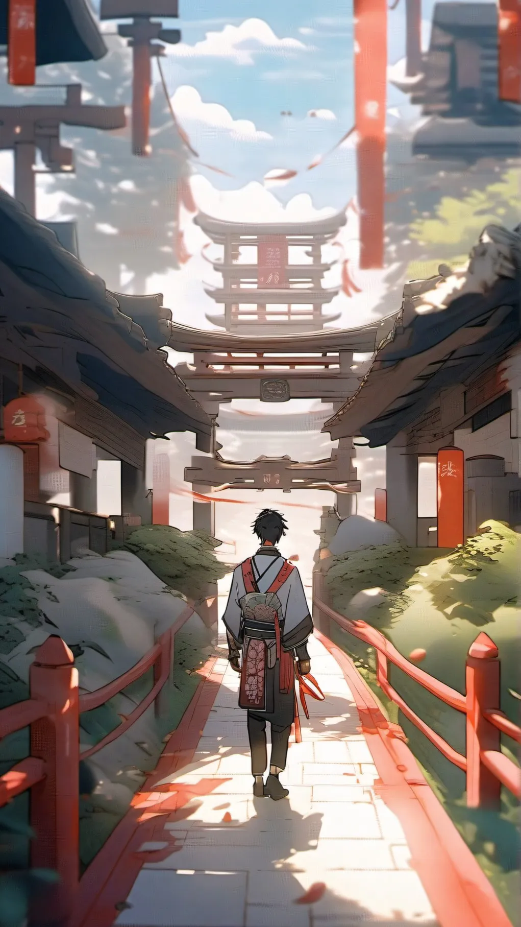 ai character: gojo background