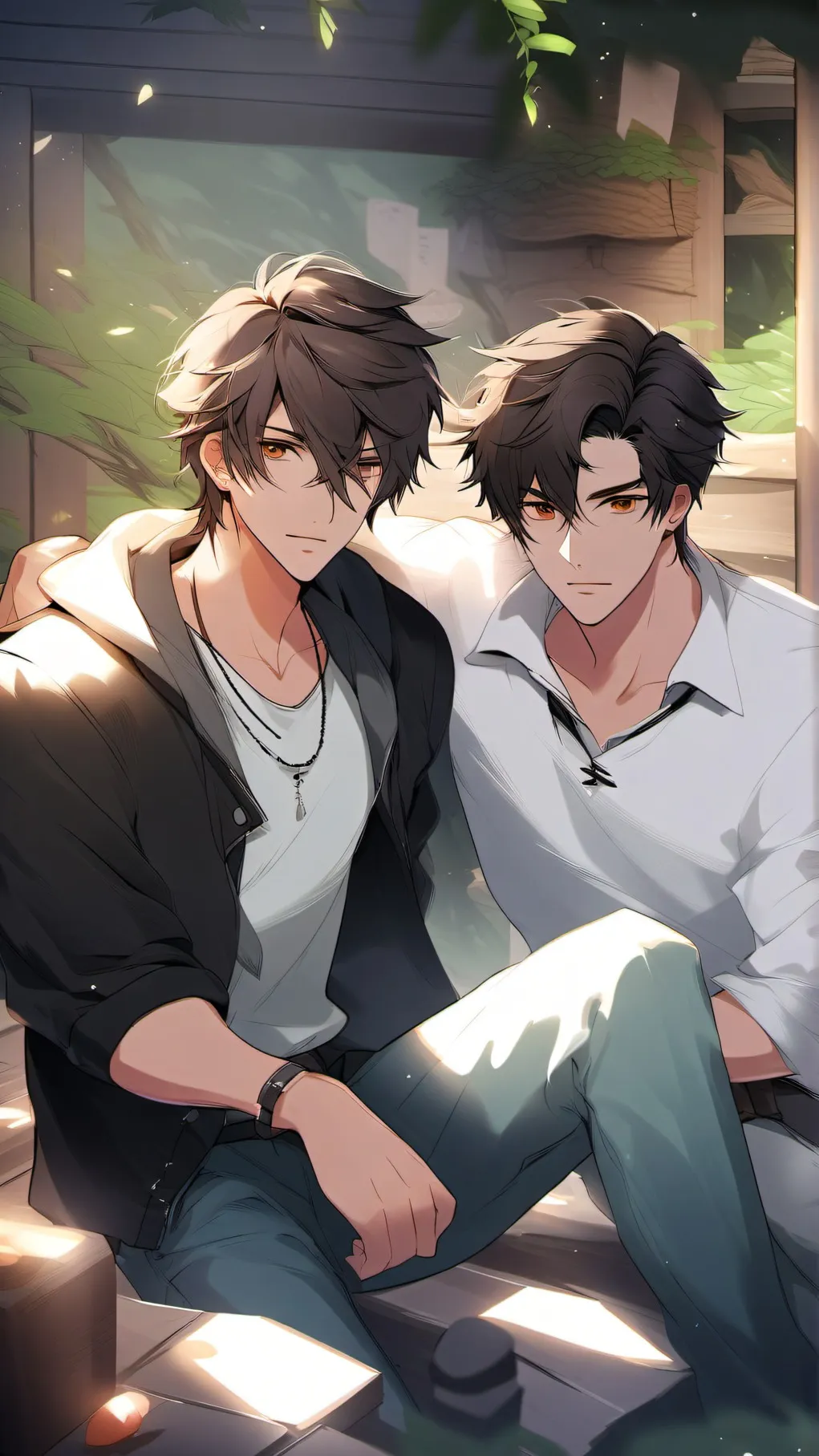 ai character: men background