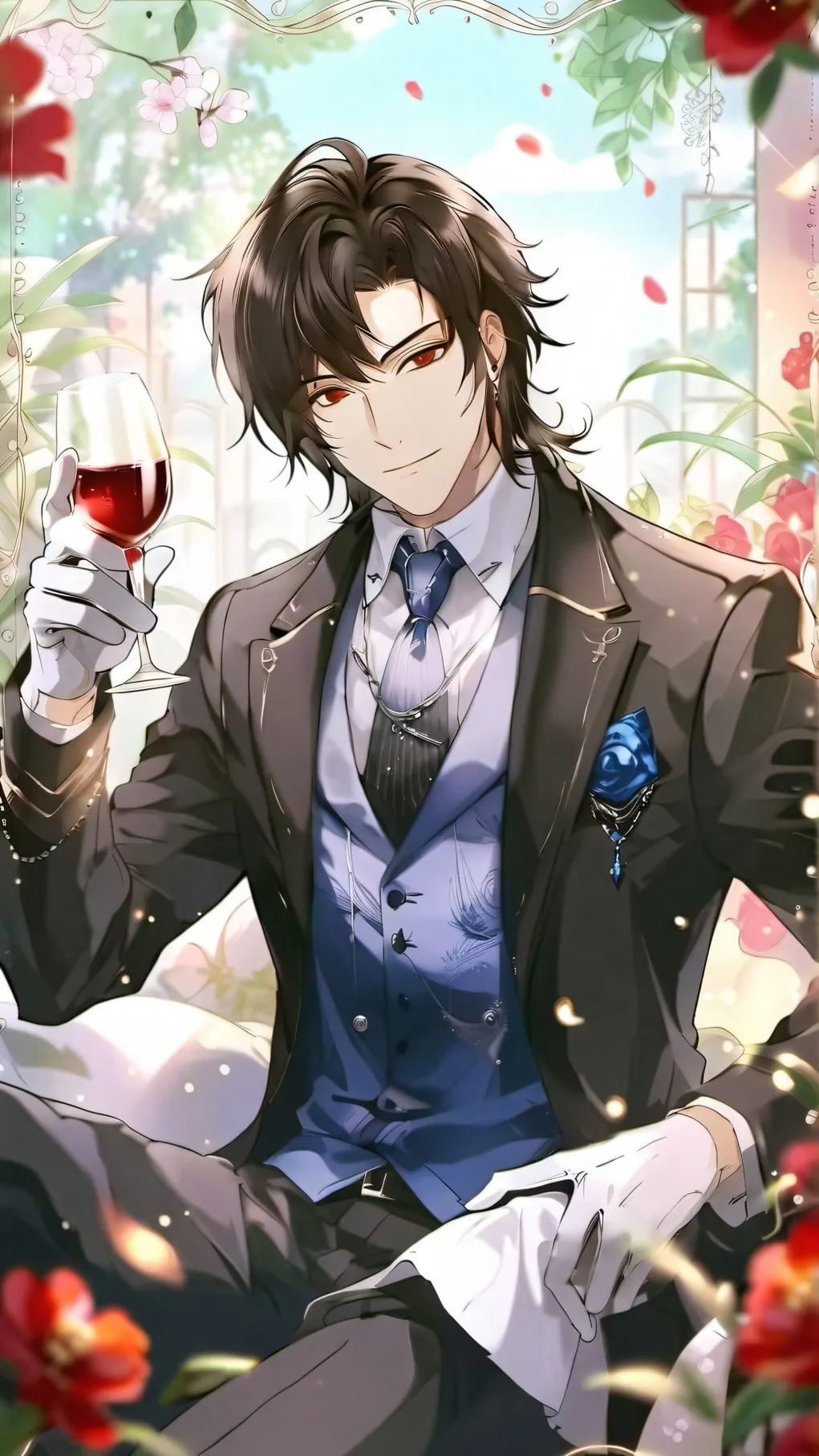 ai character: Oliver Afton background