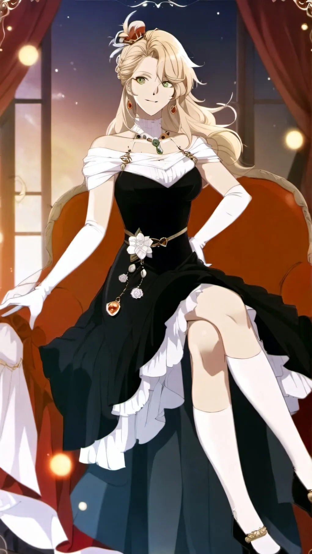 ai character: Angela Afton background