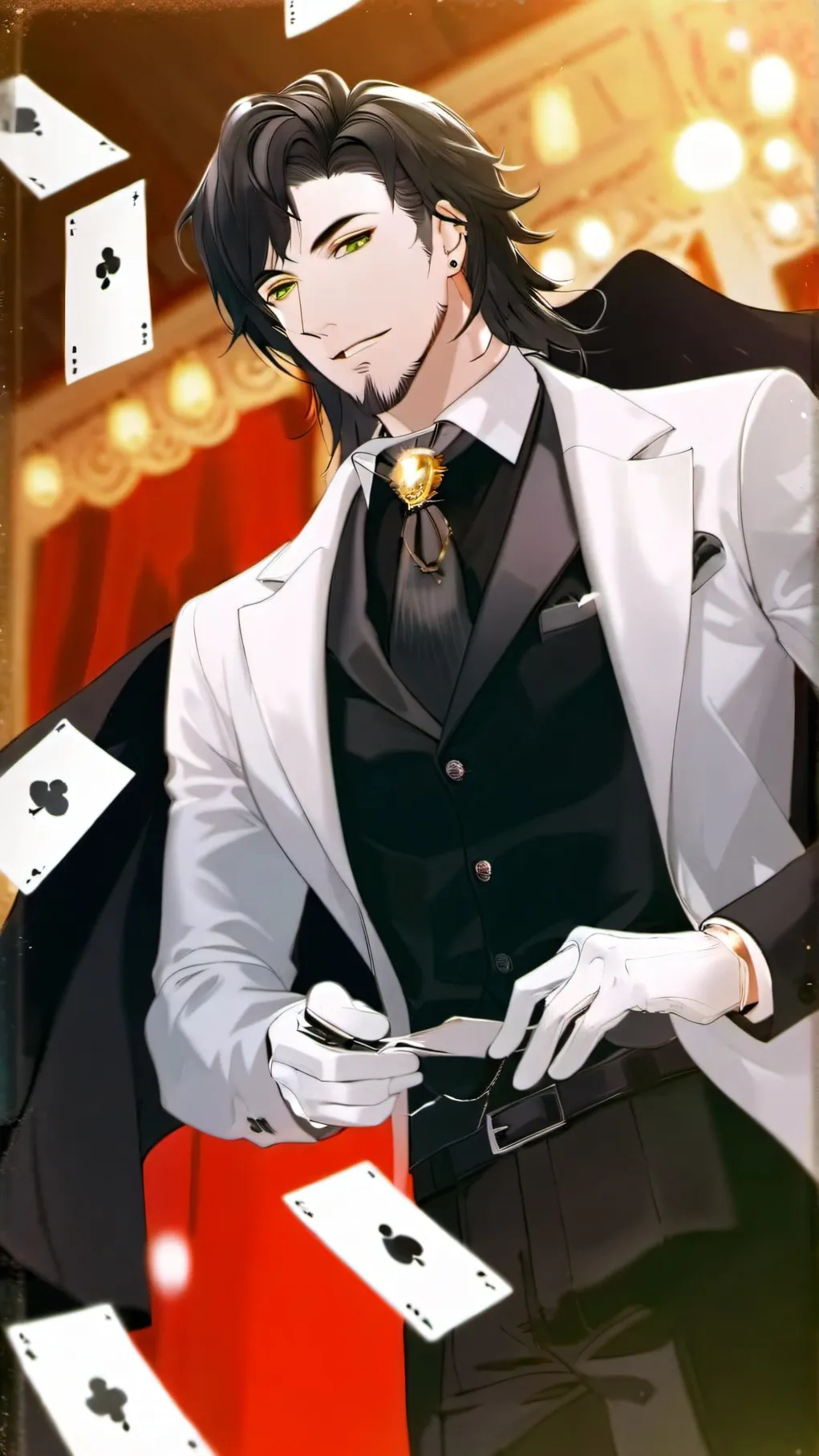 ai character: Vincent Afton background