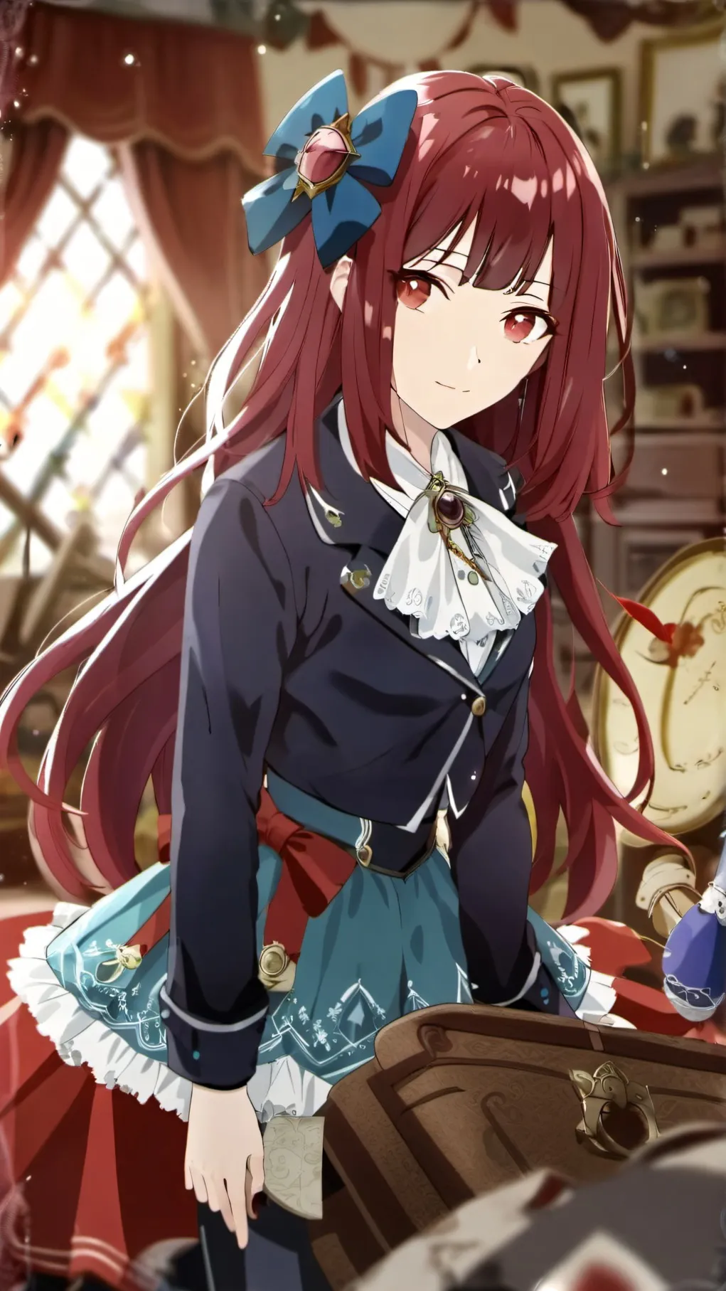 ai character: Ray background