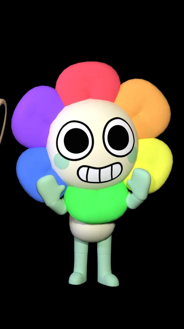 ai character: Dandy's world background