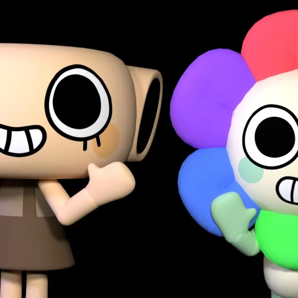 chat with ai character: Dandy's world