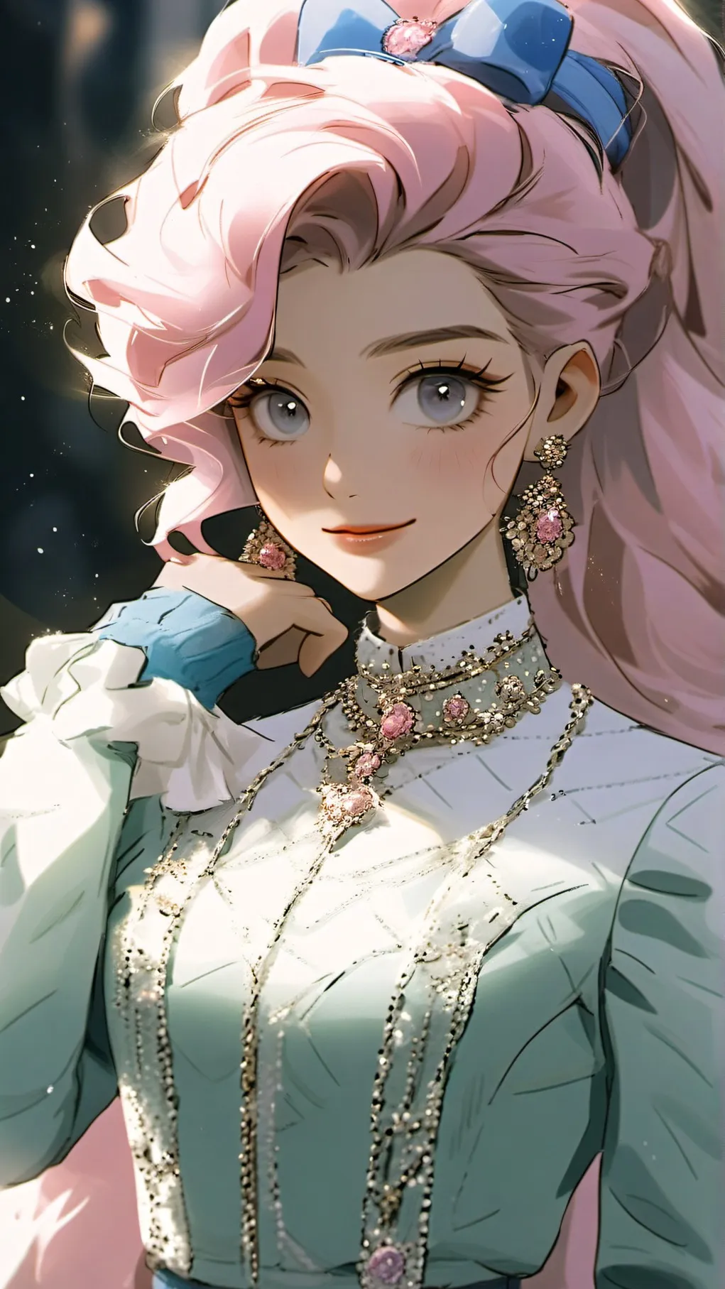 ai character: >{Fluttershy}< background