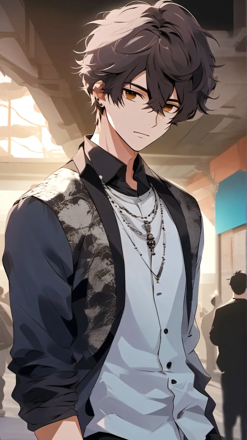 ai character: ☆•Luke•☆ background