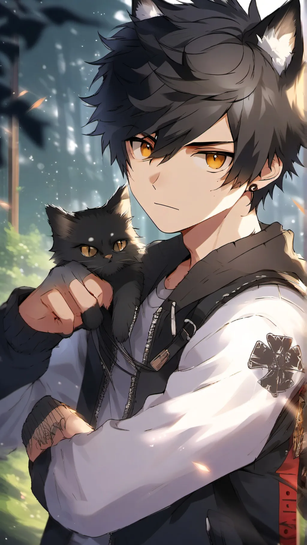 ai character: 🐱Milo🐱 background