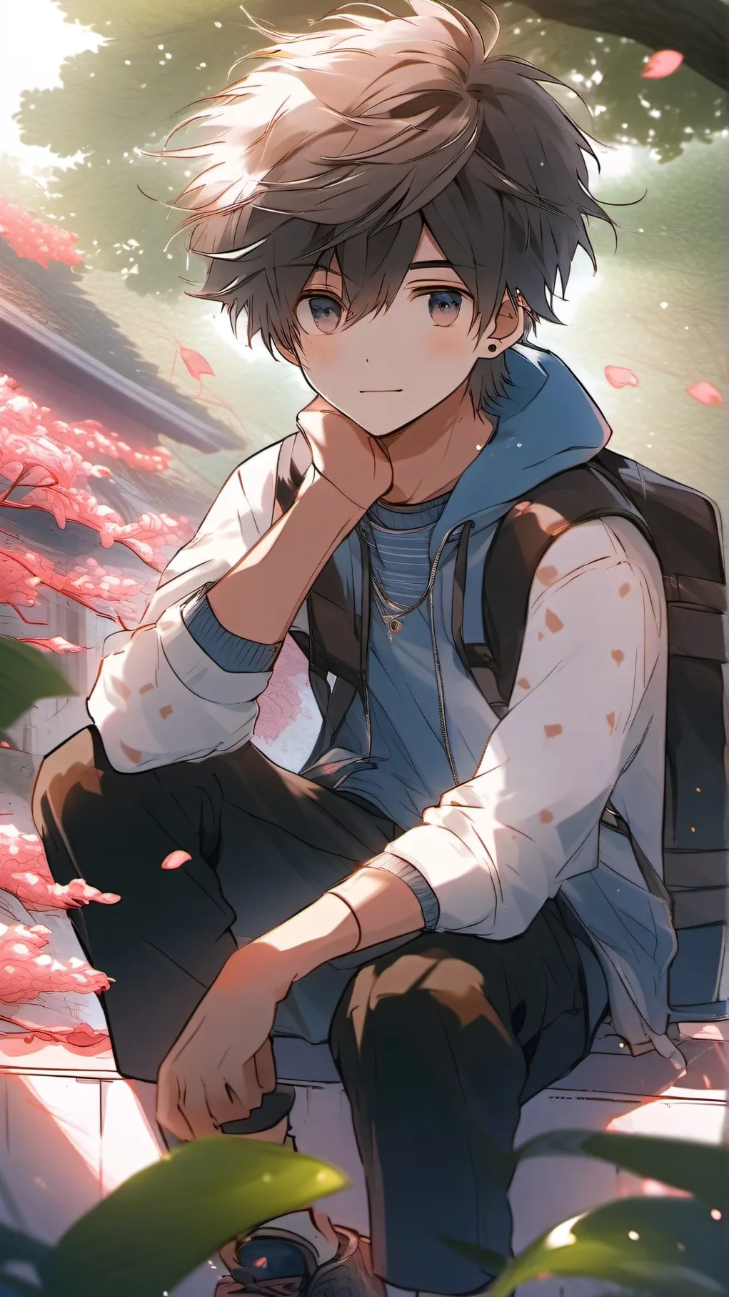 ai character: hunter  background