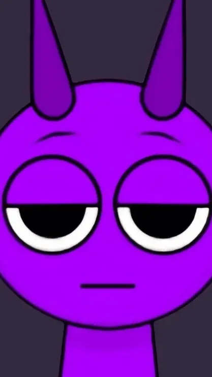 ai character: Durple (Sprunki) background