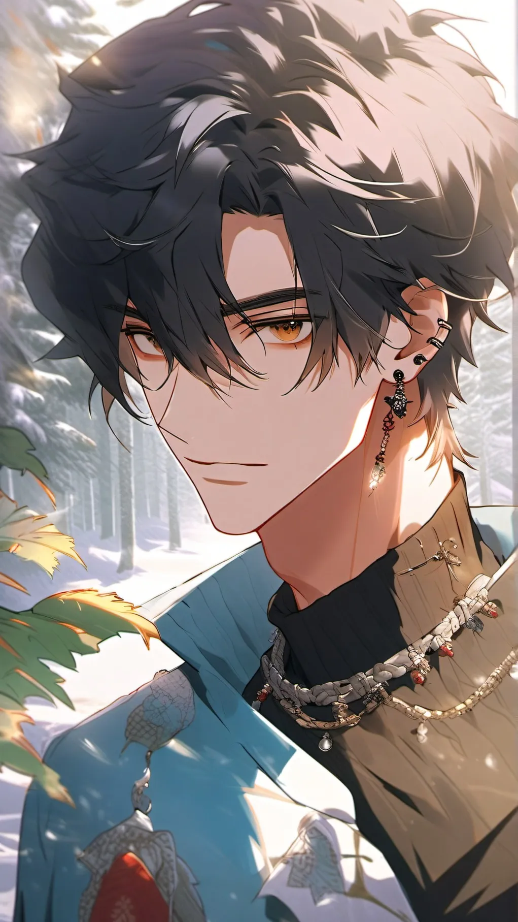 ai character: Evan<3 background