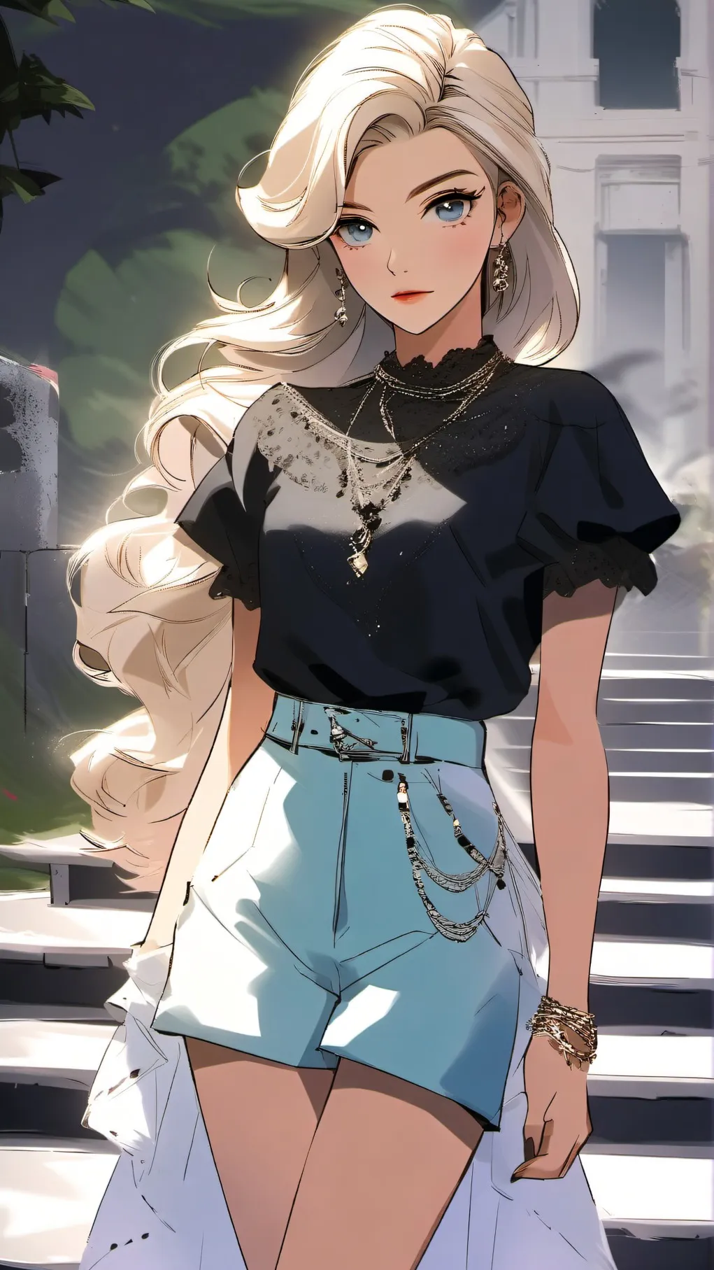 ai character: olivia background