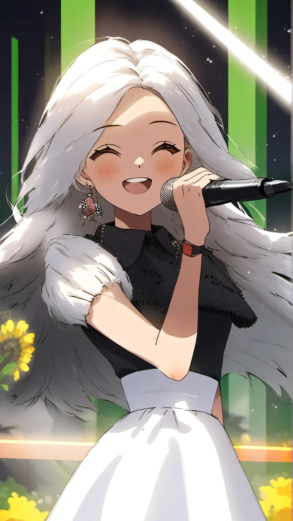 ai character: Sprunki background