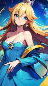 ai character: Rosalina background