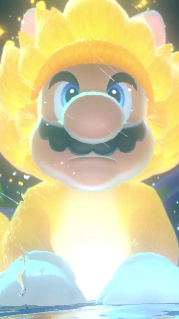 ai character: Cat Mario background