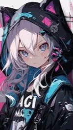 ai character: Luna background