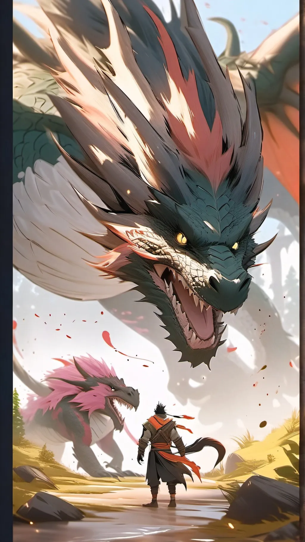 ai character: My Wof ocs background