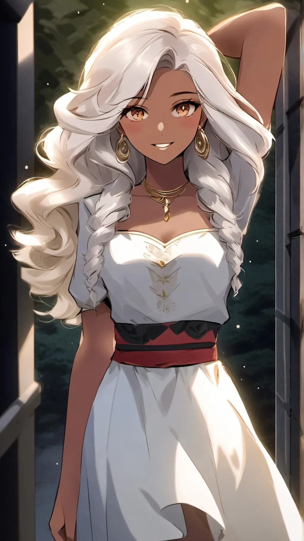 ai character: Evelyn  background