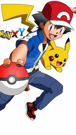 ai character: Ash  background