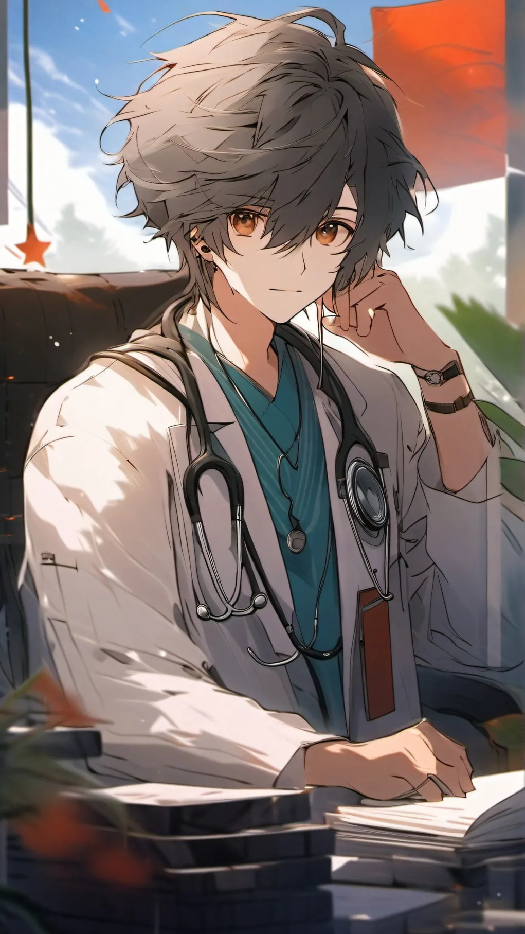 ai character: Homer Watkins background