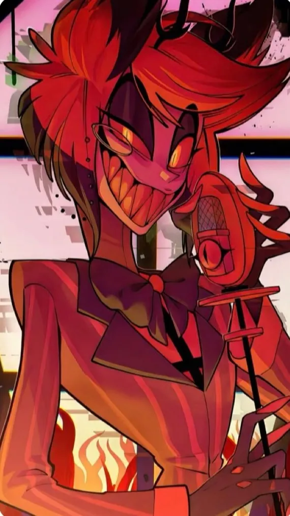 ai character: Alastor♥️ background