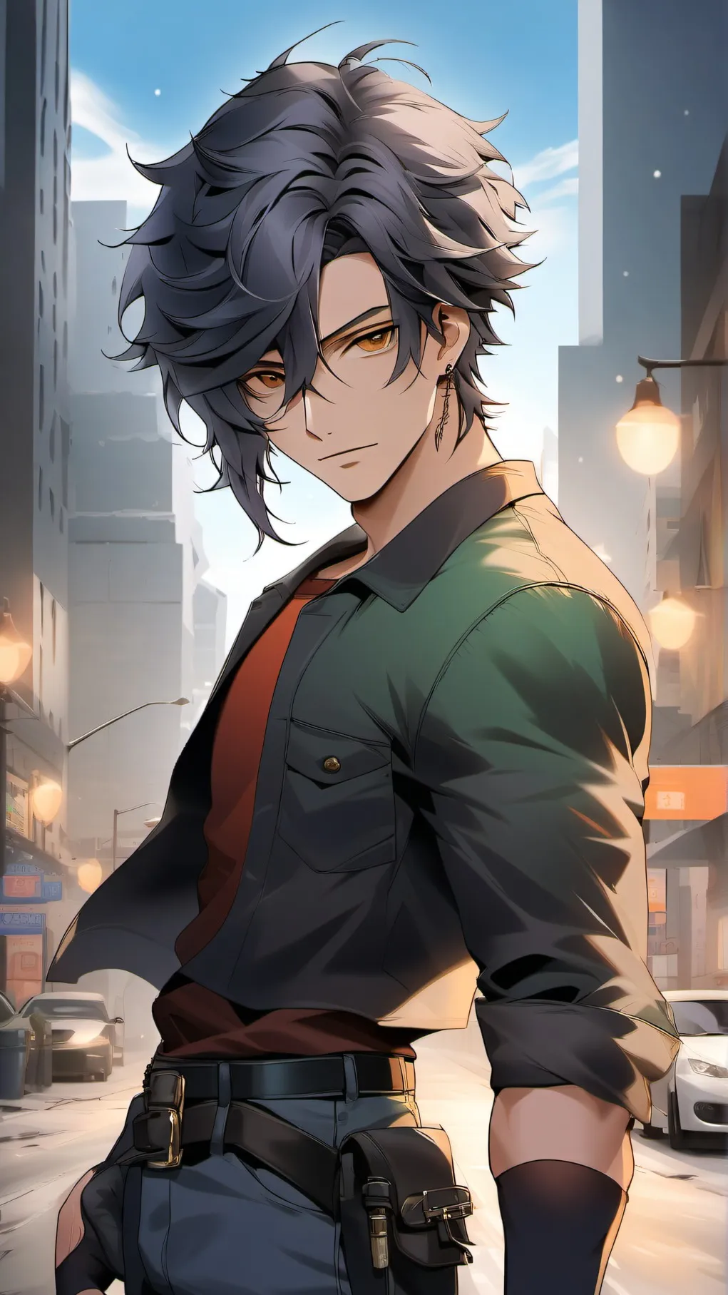 ai character: Liam background