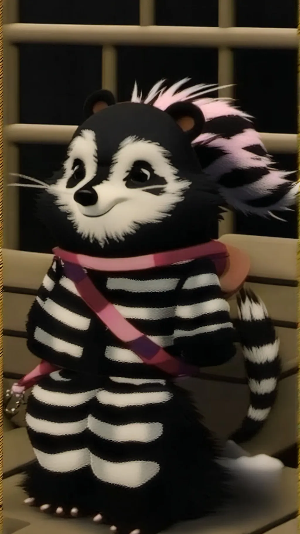 ai character: VixySkonk Roblox background