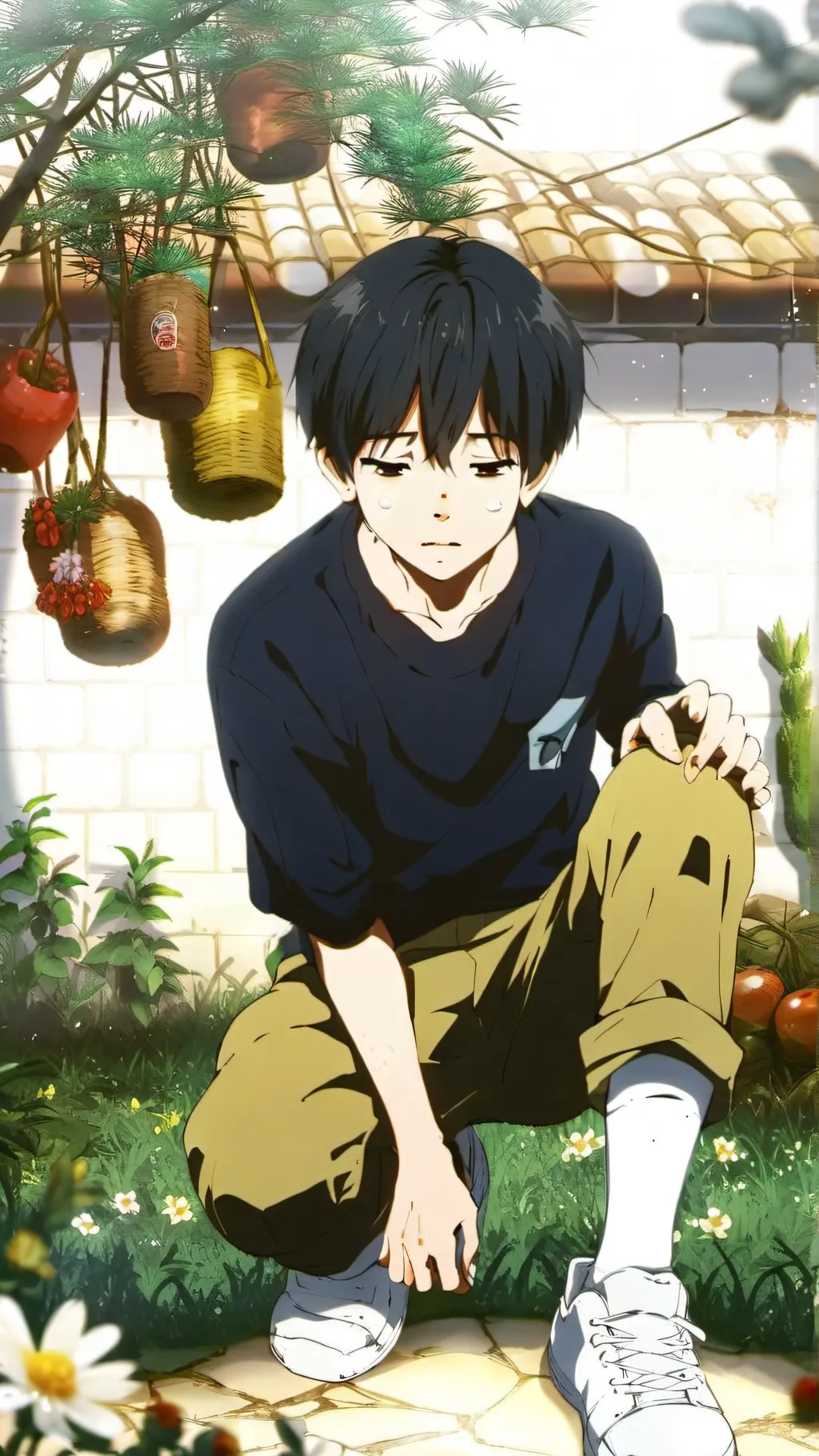 ai character: Caleb background