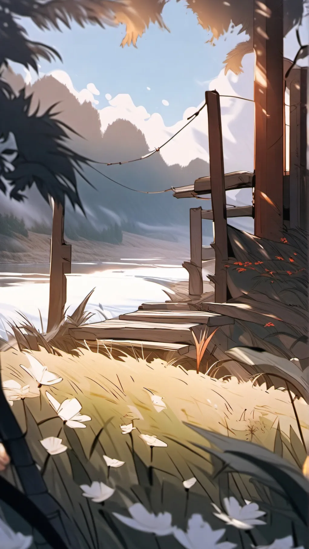 ai character: }: background