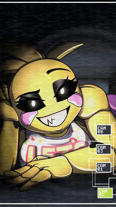 ai character: Chica #@8754336775 background