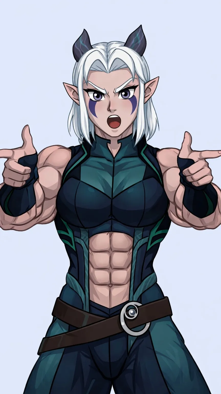 ai character: Rayla #@0003356199 background