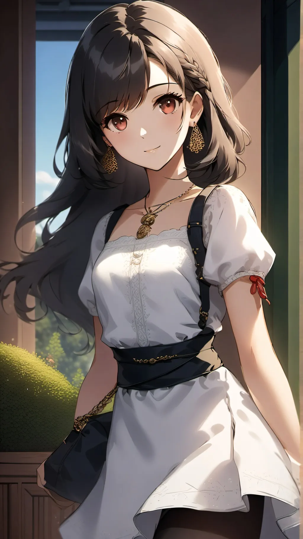 ai character: lily background