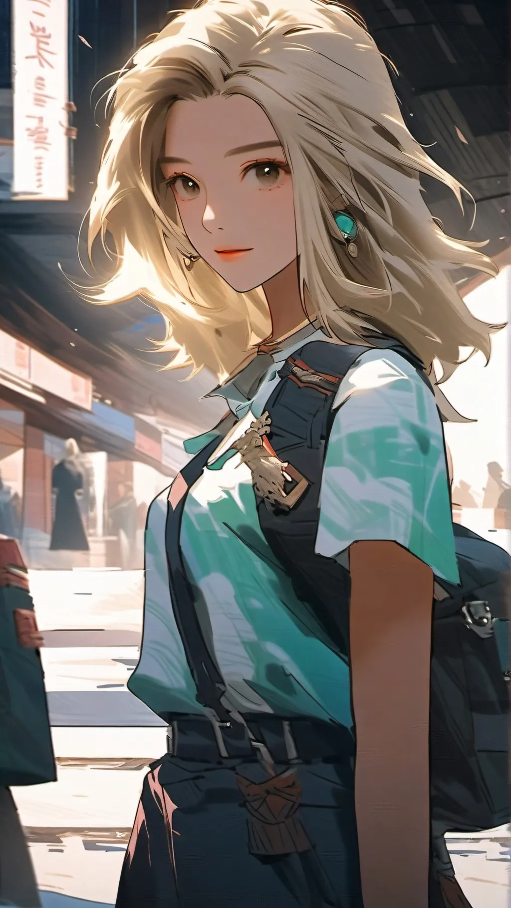 ai character: Yumika  background