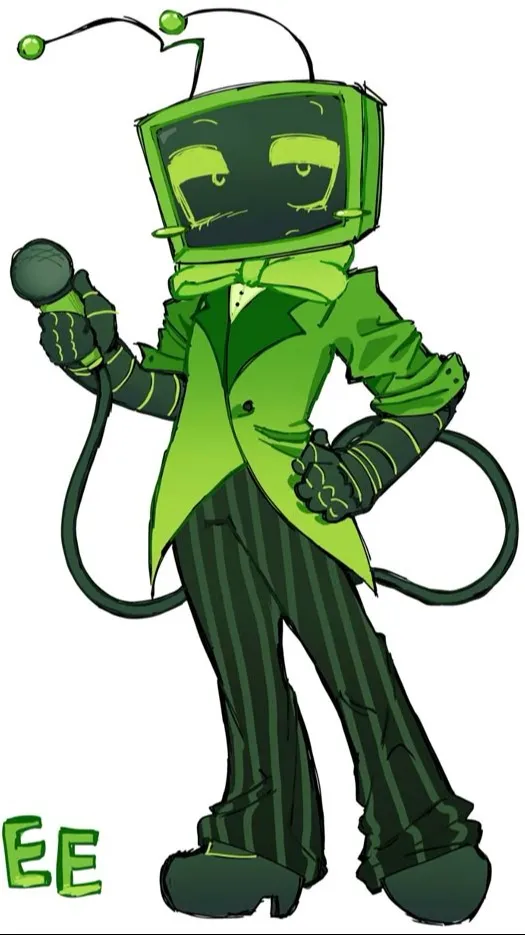 ai character: dandys world!  background