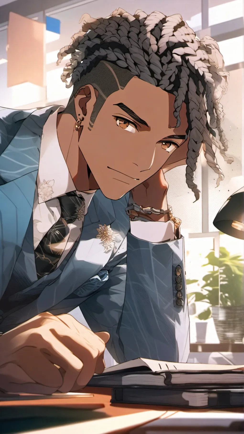 ai character: Kendrick background