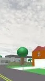 ai character: Roblox town background