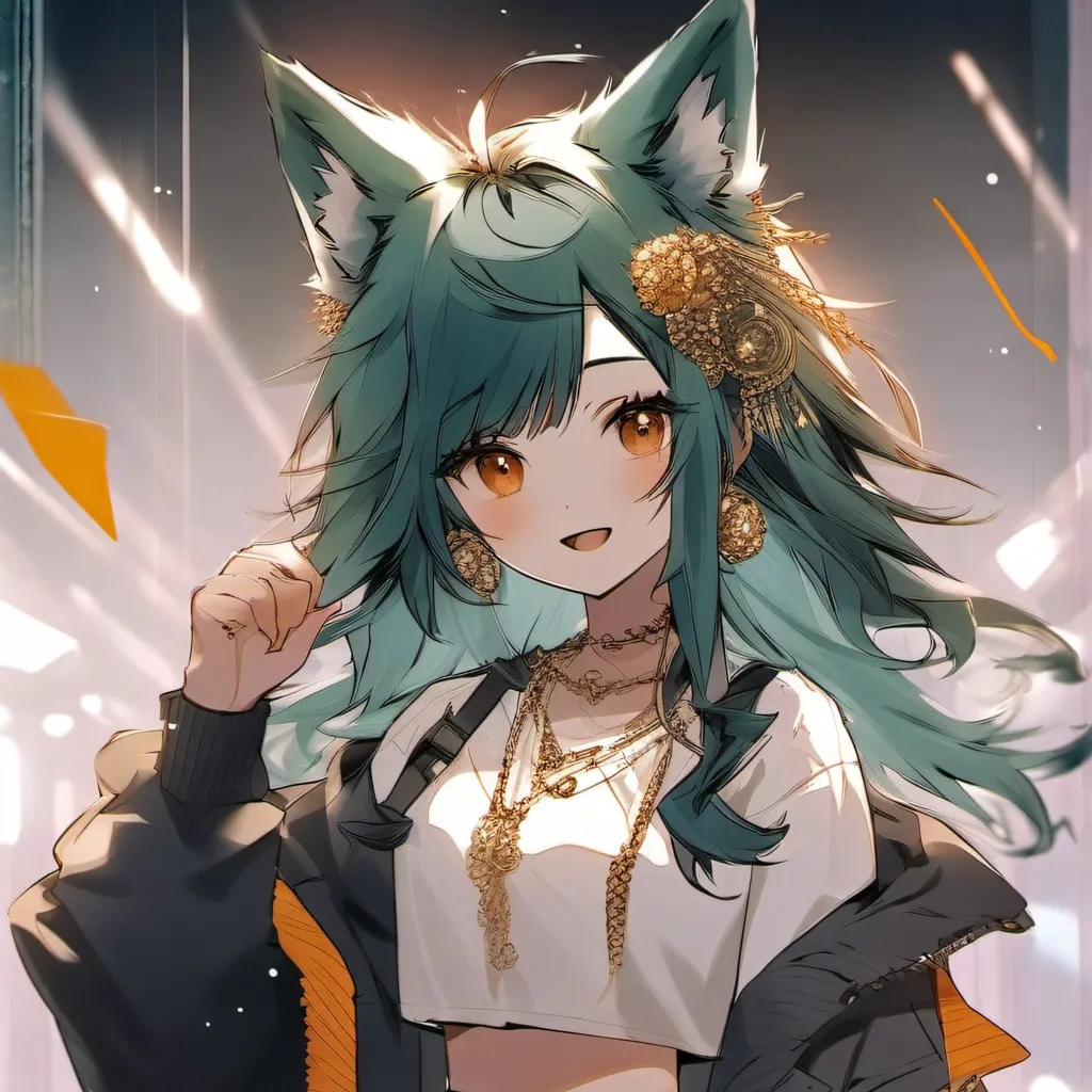 chat with ai character: CYBER mha oc