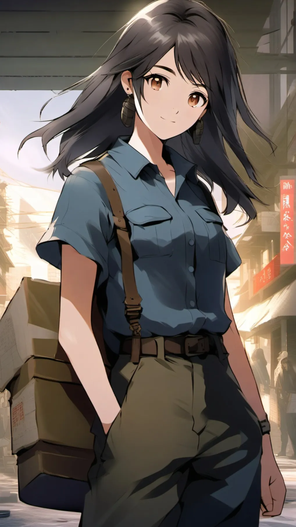 ai character: Claire background