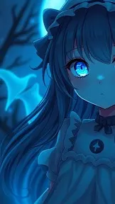 ai character: Ghost background