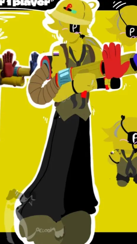 ai character: Player v3 background