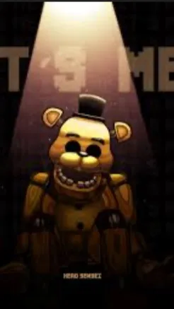 ai character: Golden Freddy v2 background