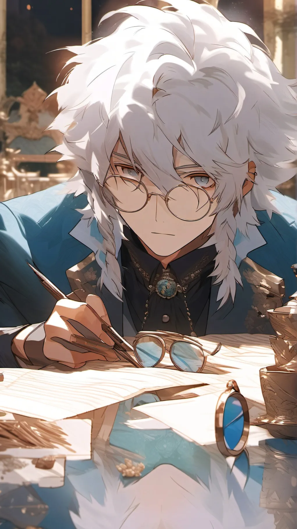 ai character: dw rodger hates u background