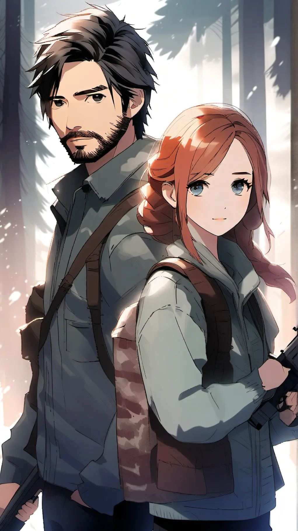 ai character: MHAxTLOU background