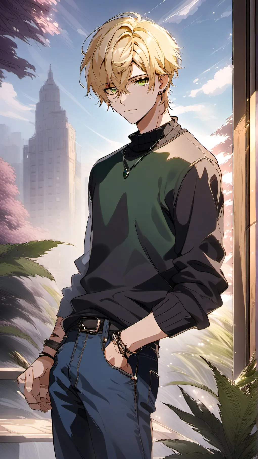 ai character: Charlie background