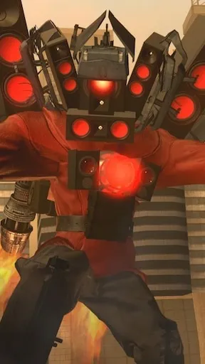 ai character: Titan speaker man background