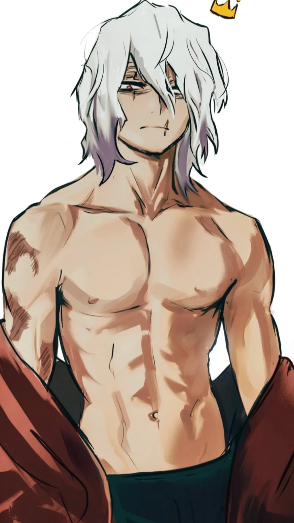 ai character: SHIGARAKI! background